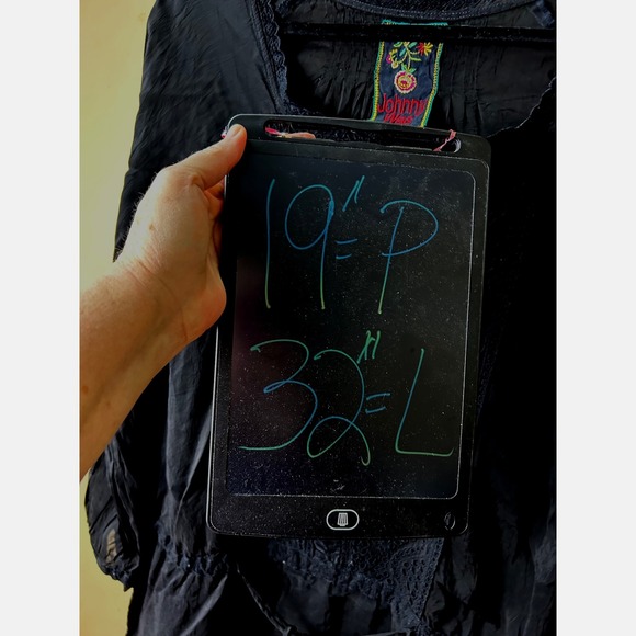 Johnny Was Embroidered Blouse Tunic Drawstring Waist Long Sleeve Black Size S - Picture 7 of 7